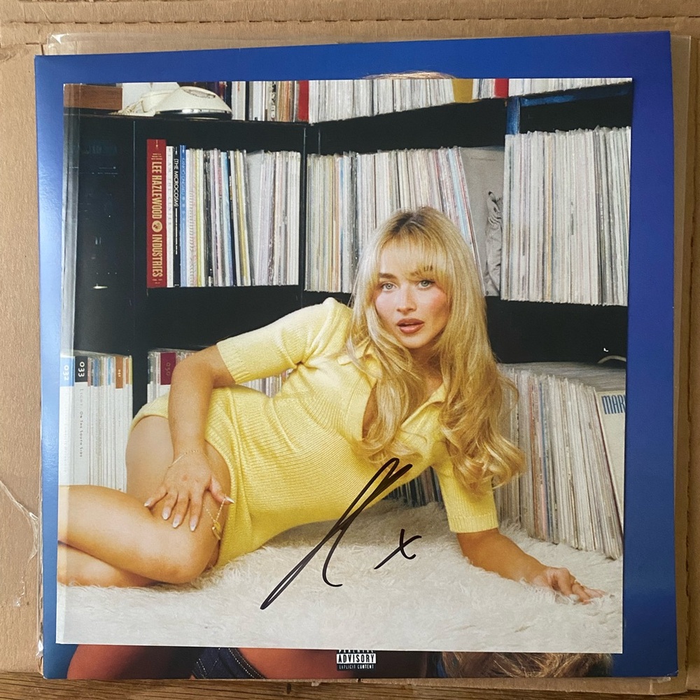 Sabrina Carpenter Autographed S&S Vinyl